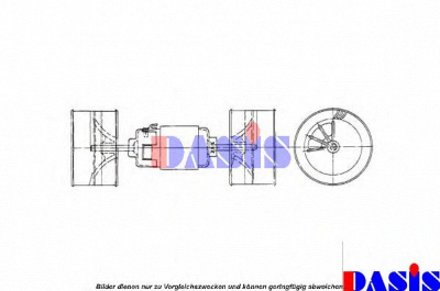 AKS DASIS 742020n -  Вентилятор салона